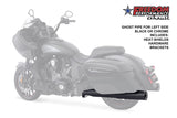 INDIAN CHIEFTAIN / ROADMASTER / SPRINGFIELD / CHALLENGER/ PURSUIT / ELITE W/ HARD BAGS 2-INTO-1 "LEFT-SIDE ONLY" GHOST PIPE 2014-PRESENT