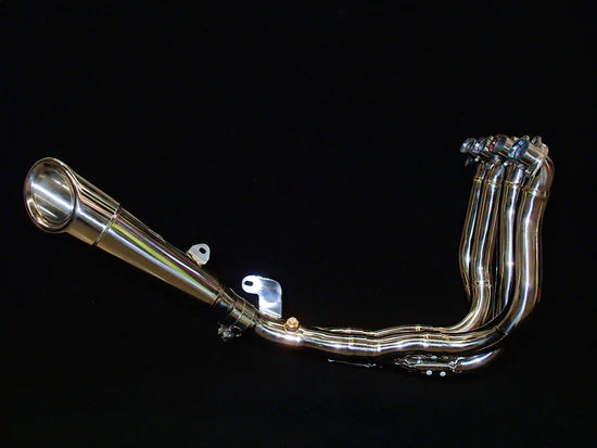 VANDEMON Polished Titanium Exhaust System Ninja H2 & H2R 2015-26 KAWAH2TICSPOLEXHD VA-143