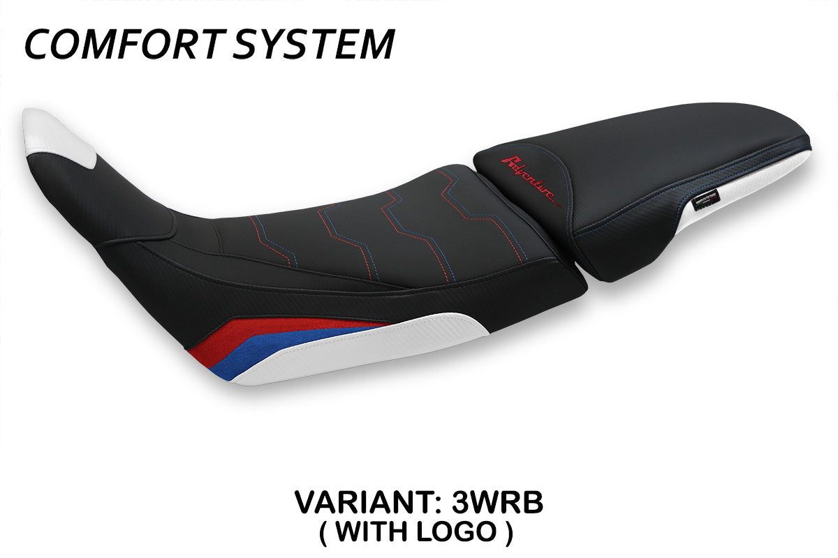 Tappezzeria Italia Honda Africa Twin ADV Sport 2020-2024 Seat Cover Comfort in Red and White
