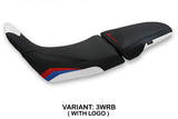 Tappezzeria Italia Honda Africa Twin 1100 ADV Sport 2020-2024 Seat Cover in White, Red and Blue