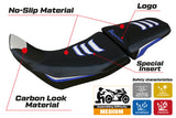 Tappezzeria Italia Honda Africa Twin 1100 2020-2024 Seat Cover in Blue and White SE