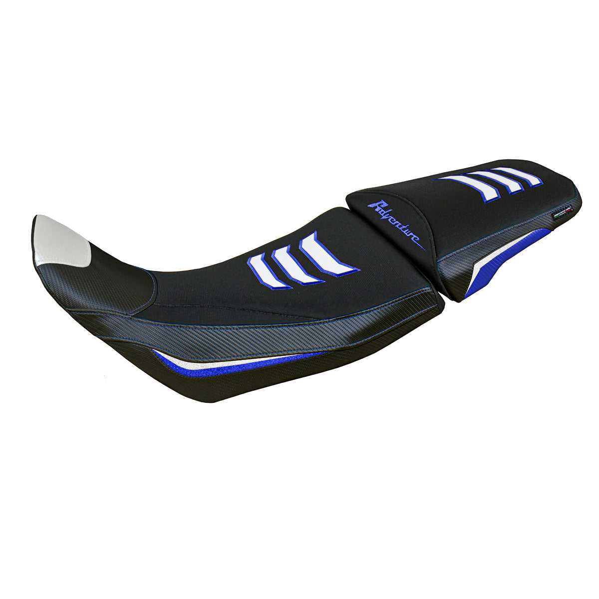 Tappezzeria Italia Honda Africa Twin 1100 2020-2024 Seat Cover Comfort in Blue and White SE