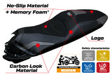 Tappezzeria Italia Honda ADV 350 2022-2025 Seat Cover Comfort in Grey and Black