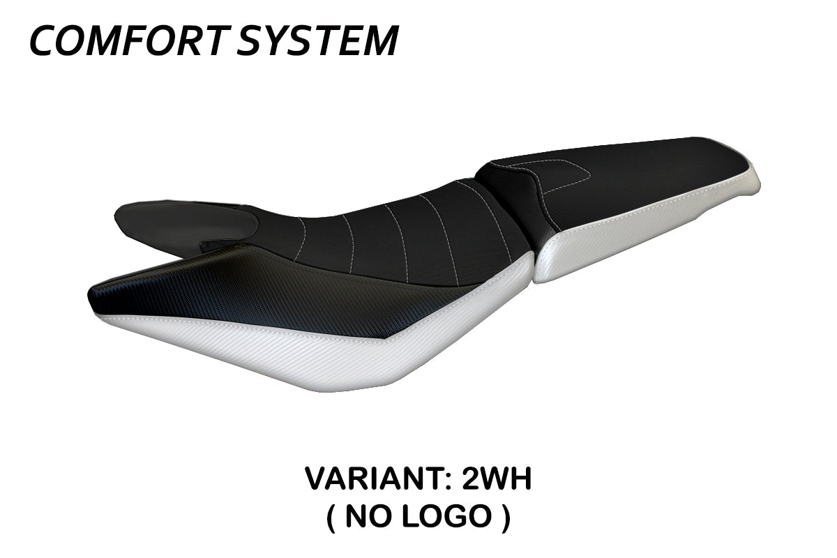 Tappezzeria Italia Honda Crossrunner 800 VFR800X 2016-2020 Seat Cover Comfort in White