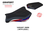 Tappezzeria Italia Honda CBR1000RR 2008-2016 Seat Cover Comfort in White, Red and Blue