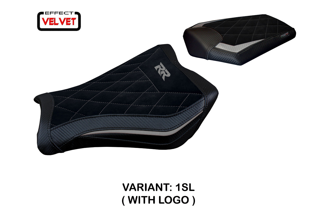 Tappezzeria Italia Honda CBR1000RR 2008-2016 Seat Cover in Silver Diamond SE
