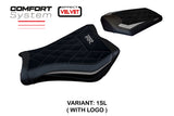 Tappezzeria Italia Honda CBR1000RR 2008-2016 Seat Cover Comfort in Silver Diamond