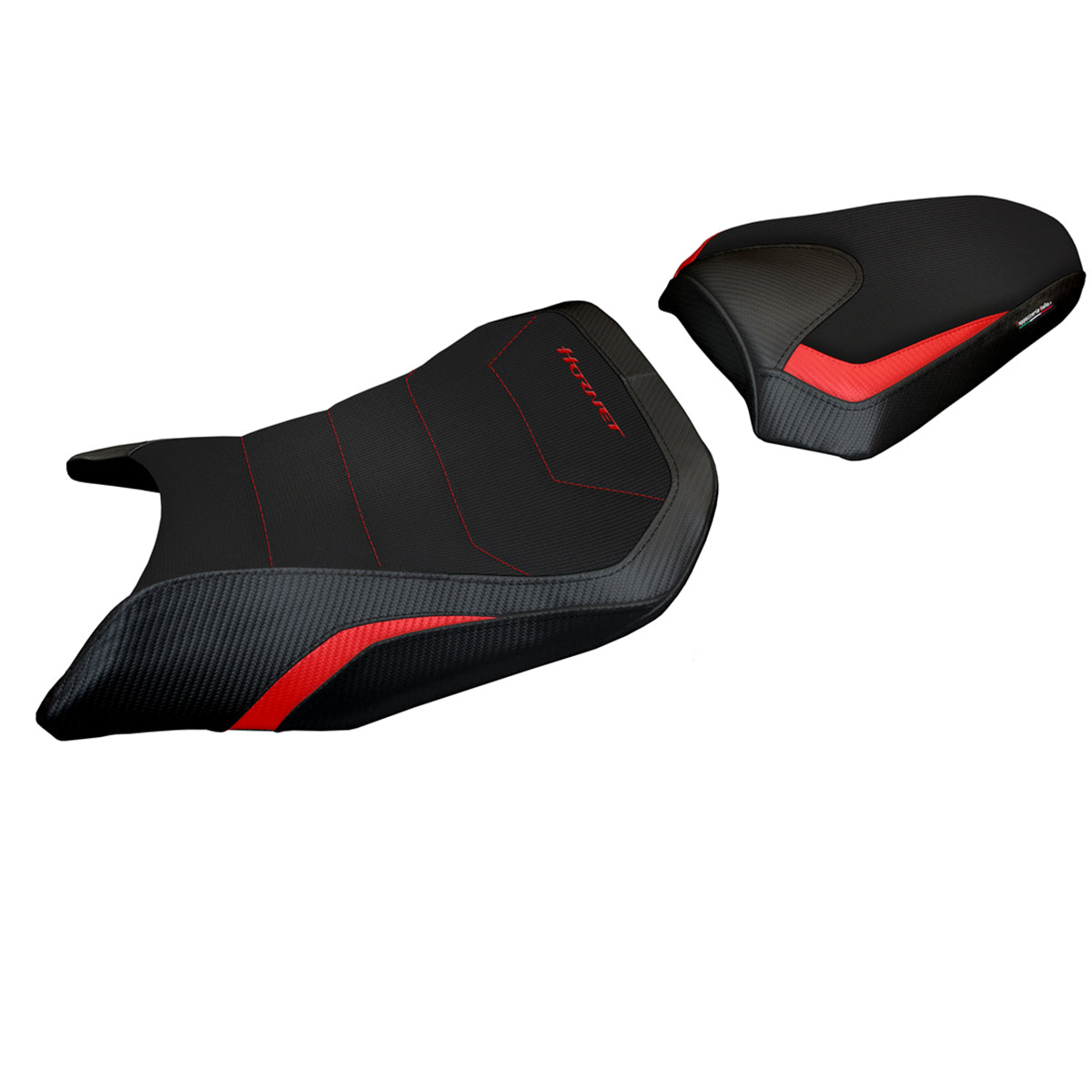 Tappezzeria Italia Honda CB500 Hornet 2024-2025 Seat Cover Comfort Red and Black