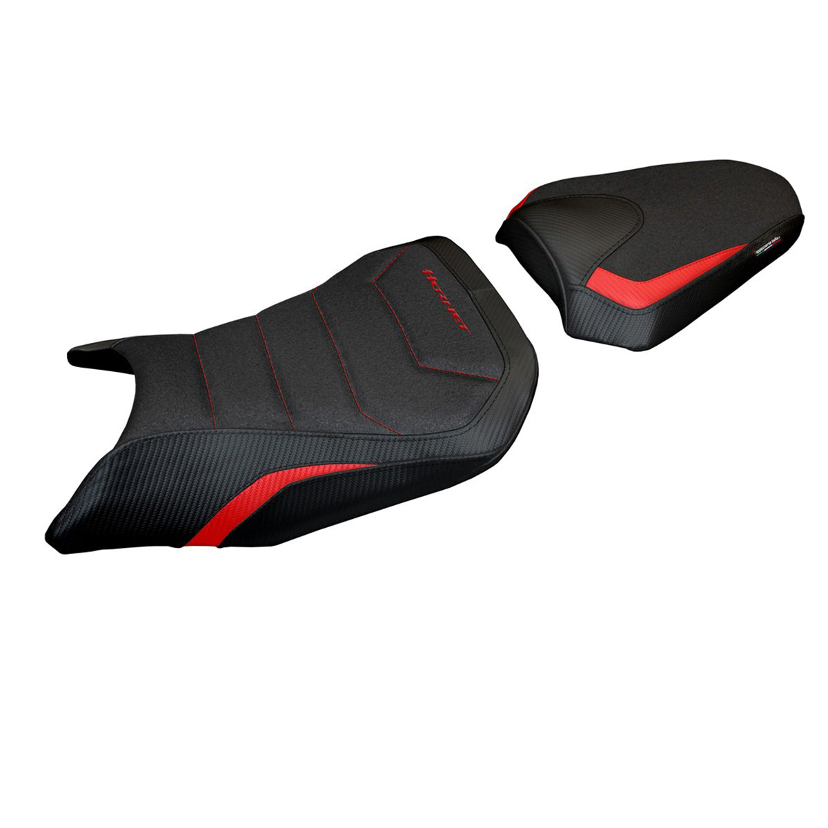 Tappezzeria Italia Honda CB 500 Hornet 2024-2025 Seat Cover Ultragrip Red Black