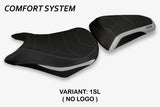 Tappezzeria Italia Honda CB500F 2012-2015 Seat Cover Comfort in Silver and Black
