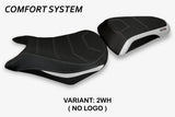 Tappezzeria Italia Honda CB500F 2012-2015 Seat Cover Comfort in White and Black