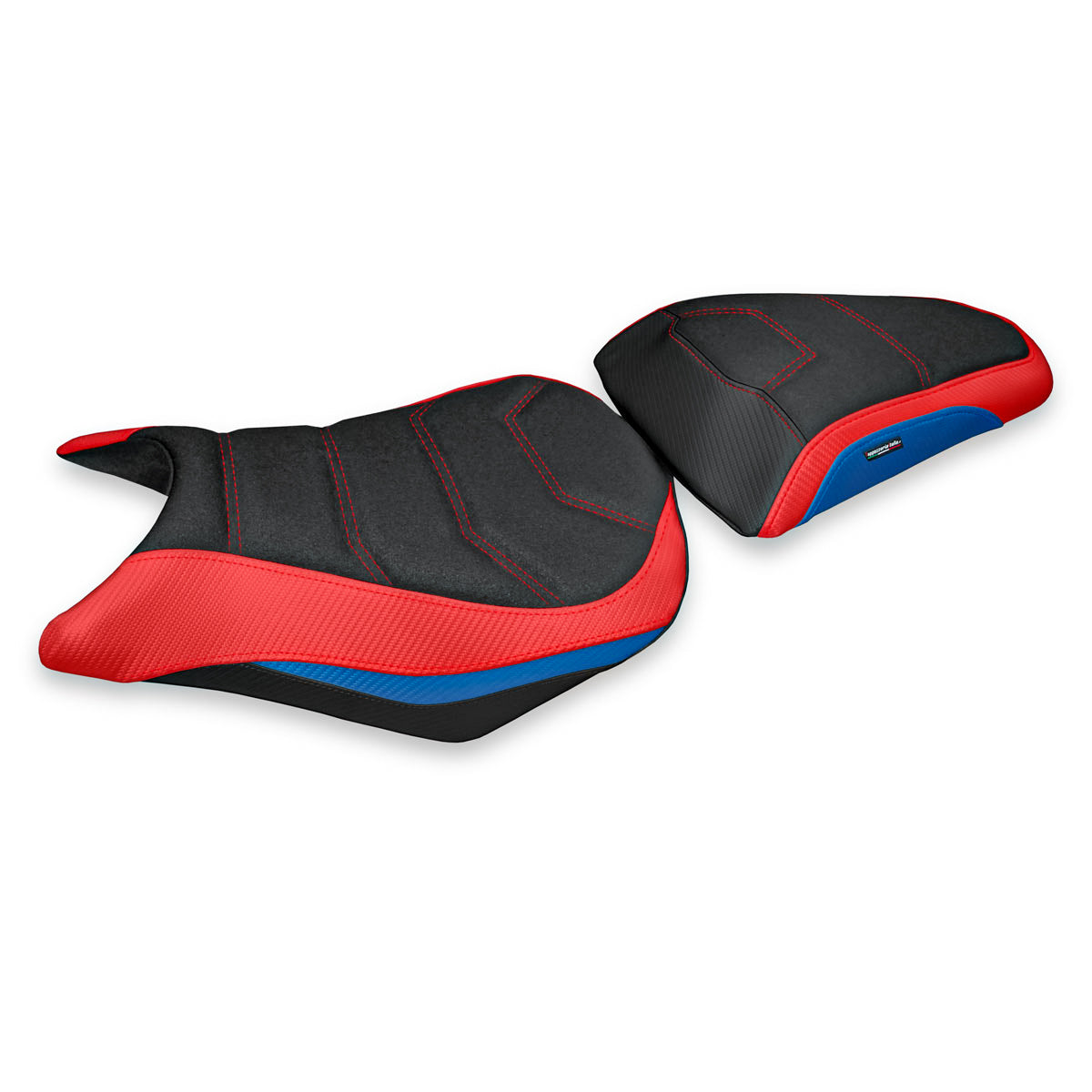 Tappezzeria Italia Honda CB500F 2012-2015 Seat Cover Ultragrip in Red and Blue