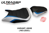 Tappezzeria Italia Honda CB500F 2016-2023 Seat Cover Ultragrip in White and Blue