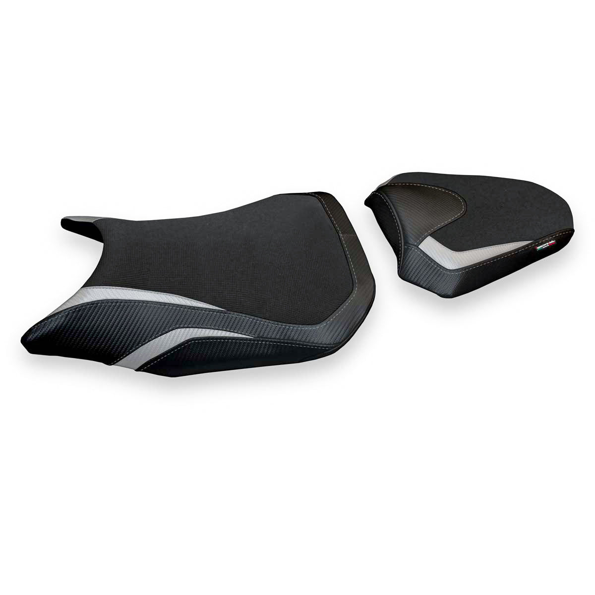 Tappezzeria Italia Honda CB500F 2016-2023 Seat Cover in Silver and Black