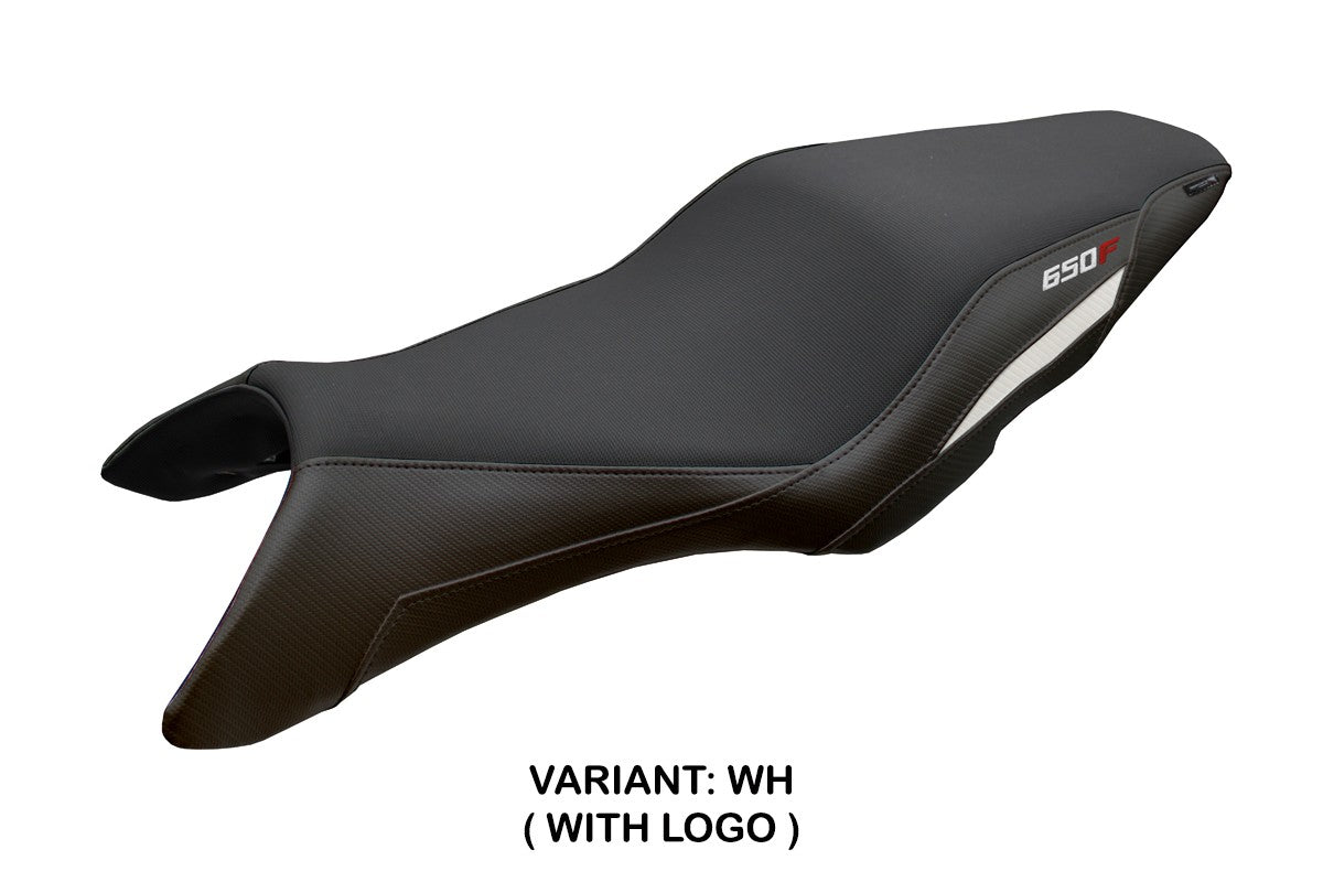 Tappezzeria Italia Honda CB650F 2014 2015 2016 2017 2018 Seat Cover White Black