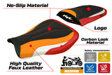 Tappezzeria Italia Honda CBR 600 RR 2007-2025 Seat Cover Ultragrip White Red Orange