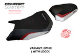 Tappezzeria Italia Honda CB750 Hornet 2023-2025 Seat Cover Comfort in White, Red and Black