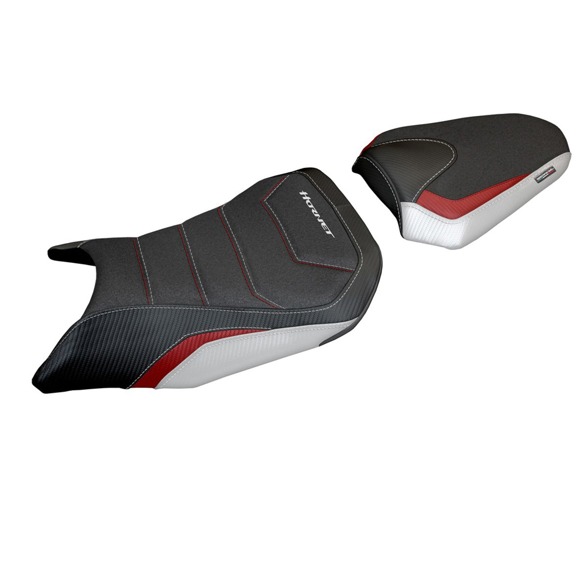 Tappezzeria Italia Honda CB 750 Hornet 2023-2025 Seat Cover Ultragrip White Red Black