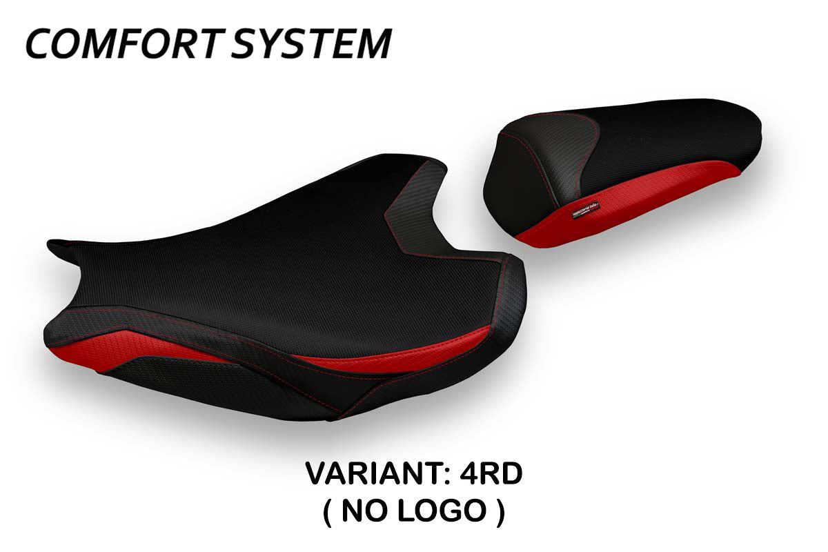Tappezzeria Italia Honda CBR1000RR 2017-2024 Seat Cover Comfort in Red and Black