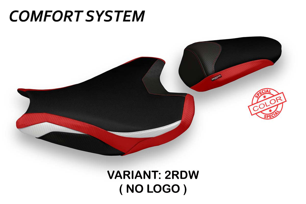 Tappezzeria Italia Honda CBR1000RR 2017-2024 Seat Cover Comfort in Red and White