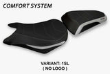 Tappezzeria Italia Honda CBR500R 2012-2016 Seat Cover Comfort in Silver and Black