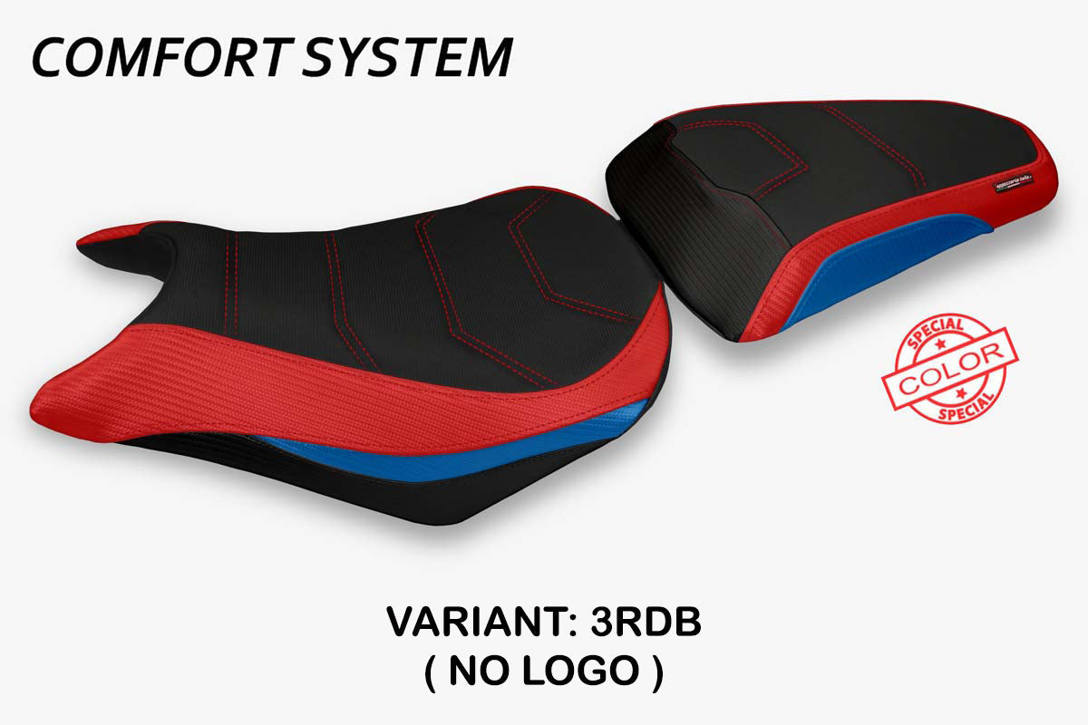 Tappezzeria Italia Honda CBR500R 2012-2016 Seat Cover Comfort in Red and Blue