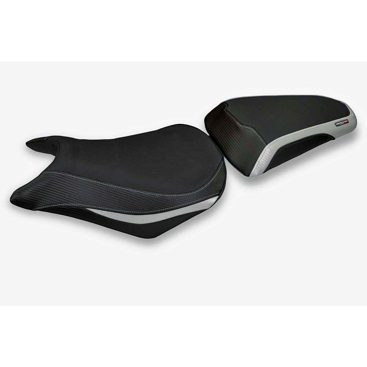 Tappezzeria Italia Honda CBR500R 2012-2016 Seat Cover in Silver and Black