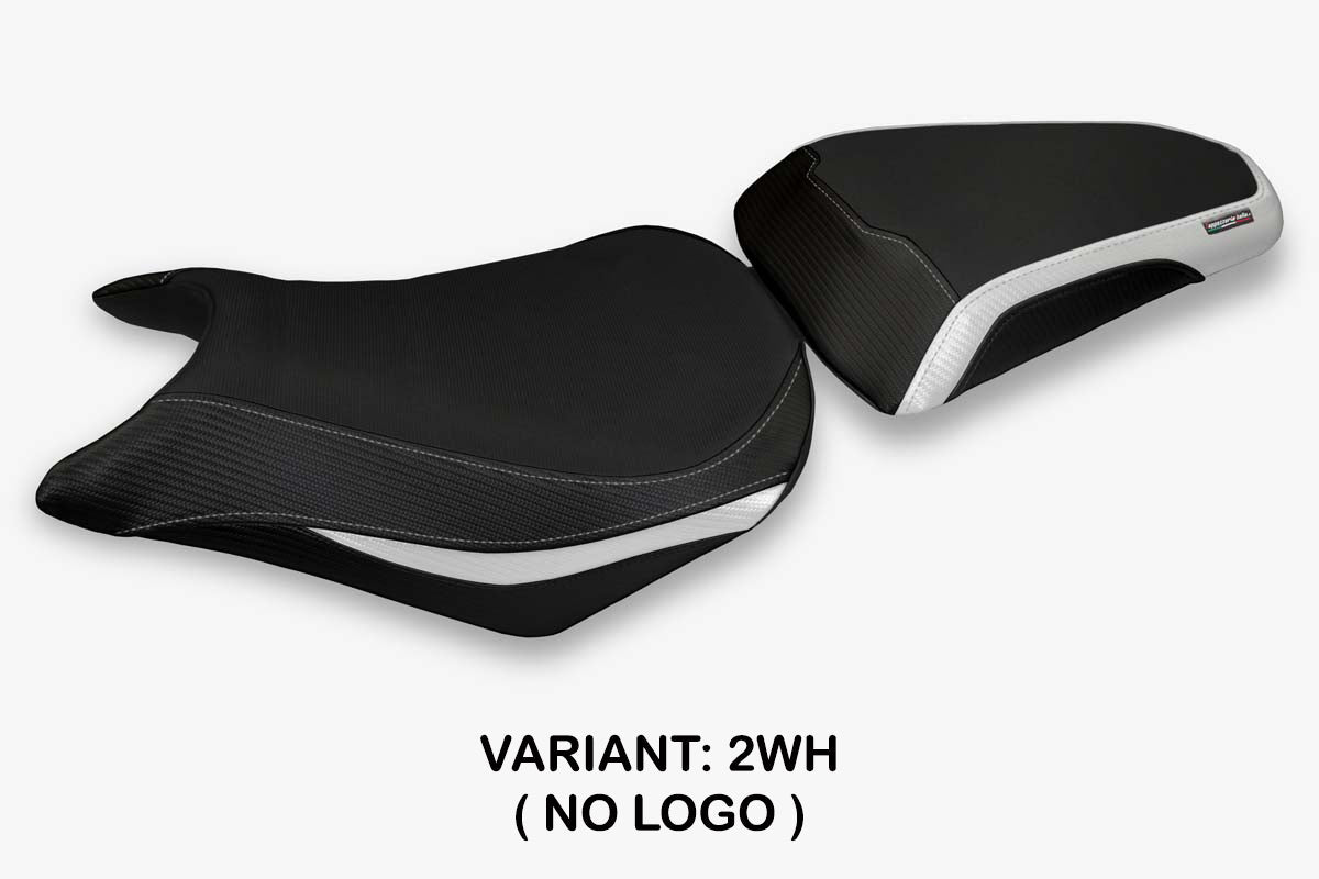 Tappezzeria Italia Honda CBR500R 2012-2016 Seat Cover in White and Black