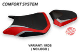 Tappezzeria Italia Honda CBR500R 2017-2025 Seat Cover Comfort in Red and Silver