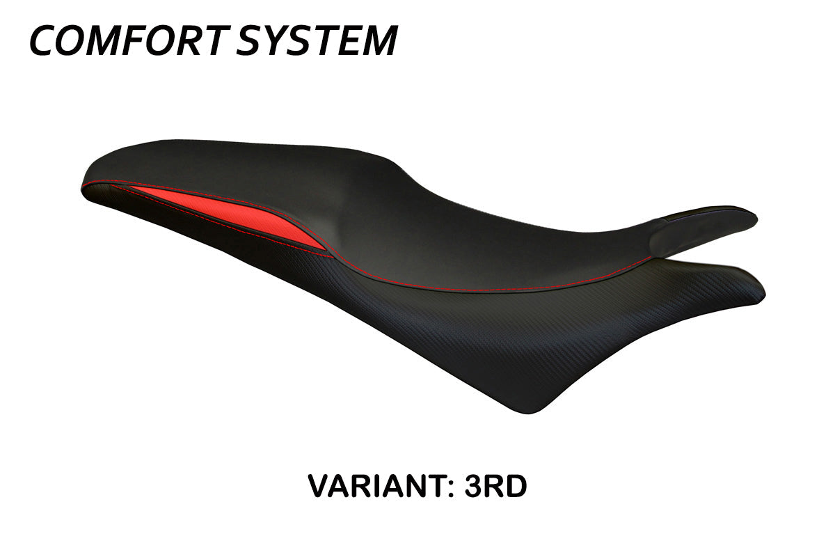 Tappezzeria Italia Honda CBR600F 2011-2013 Seat Cover Comfort in Red and Black