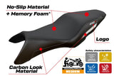 Honda CBR650F 2014-2016 2017 2018 Seat Cover Tappezzeria Comfort White Black