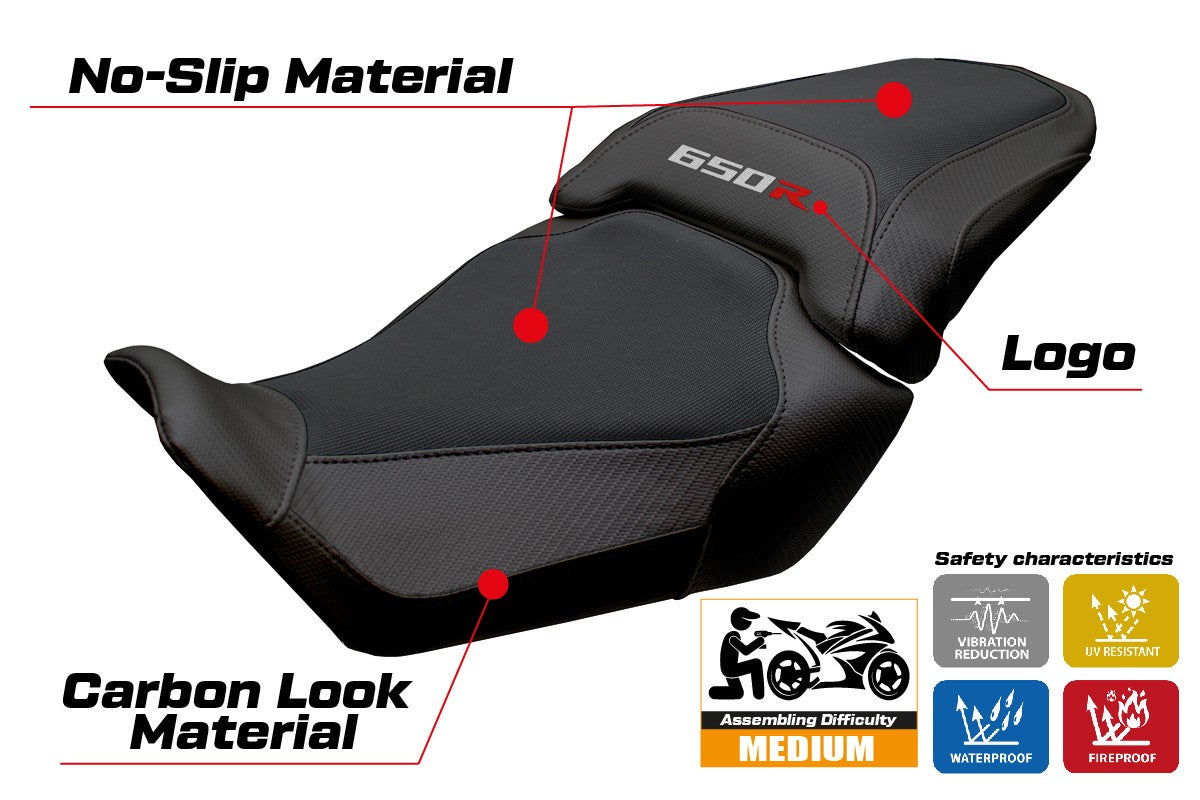Tappezzeria Italia Honda CBR650R 2024-2025 Seat Cover Black