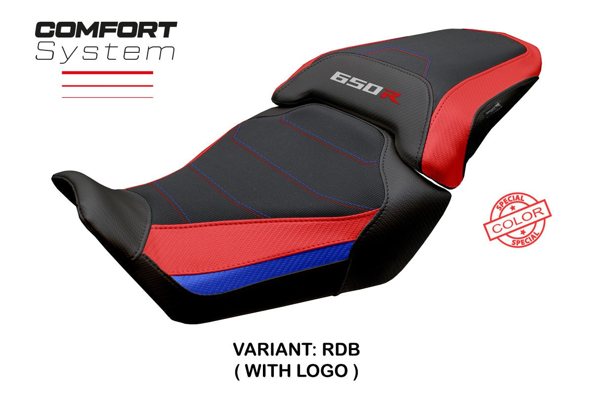 Tappezzeria Italia Honda CBR650R 2024-2025 Seat Cover Comfort Red Blue Black