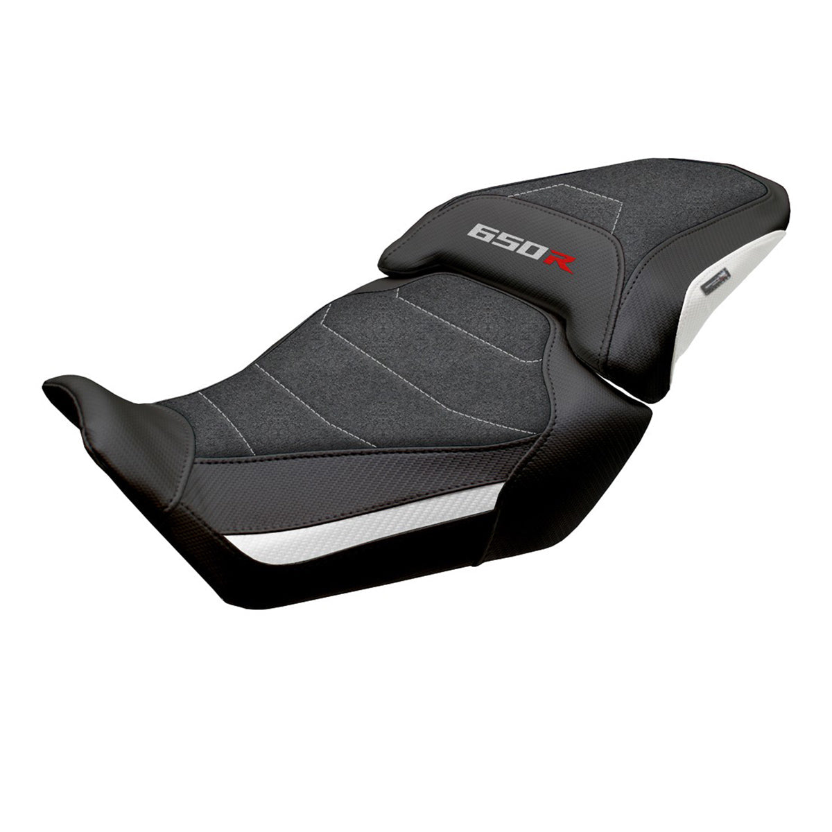 Tappezzeria Italia Honda CBR650R 2024-2025 Seat Cover Ultragrip White Black