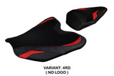 Honda CBR1000RR-R Fireblade 2020-2025 Seat Cover Tappezzeria Italia in Red and Black