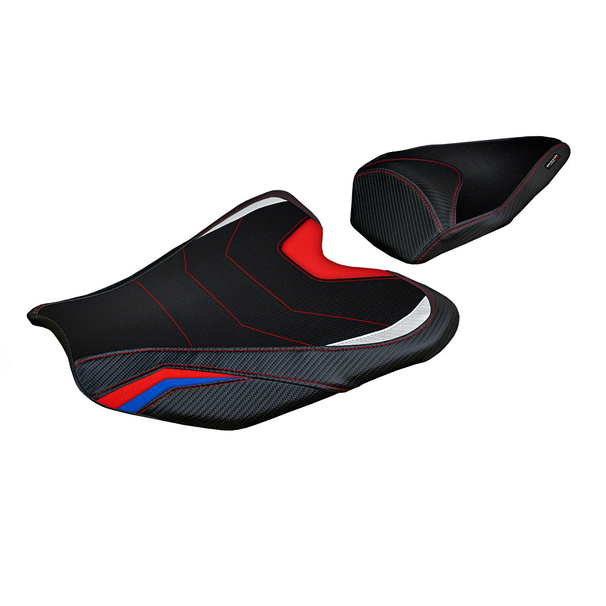 Tappezzeria Italia Honda CBR1000RR-R Fireblade 2020-2025 Seat Cover Comfort in Blue and Red