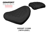 Tappezzeria Italia Honda CMX 1100 Rebel 2022-2025 Seat Cover Comfort in Black Diamond