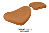 Tappezzeria Italia Honda CMX 500 Rebel 2017-2025 Seat Cover in Camel Diamond Stitch