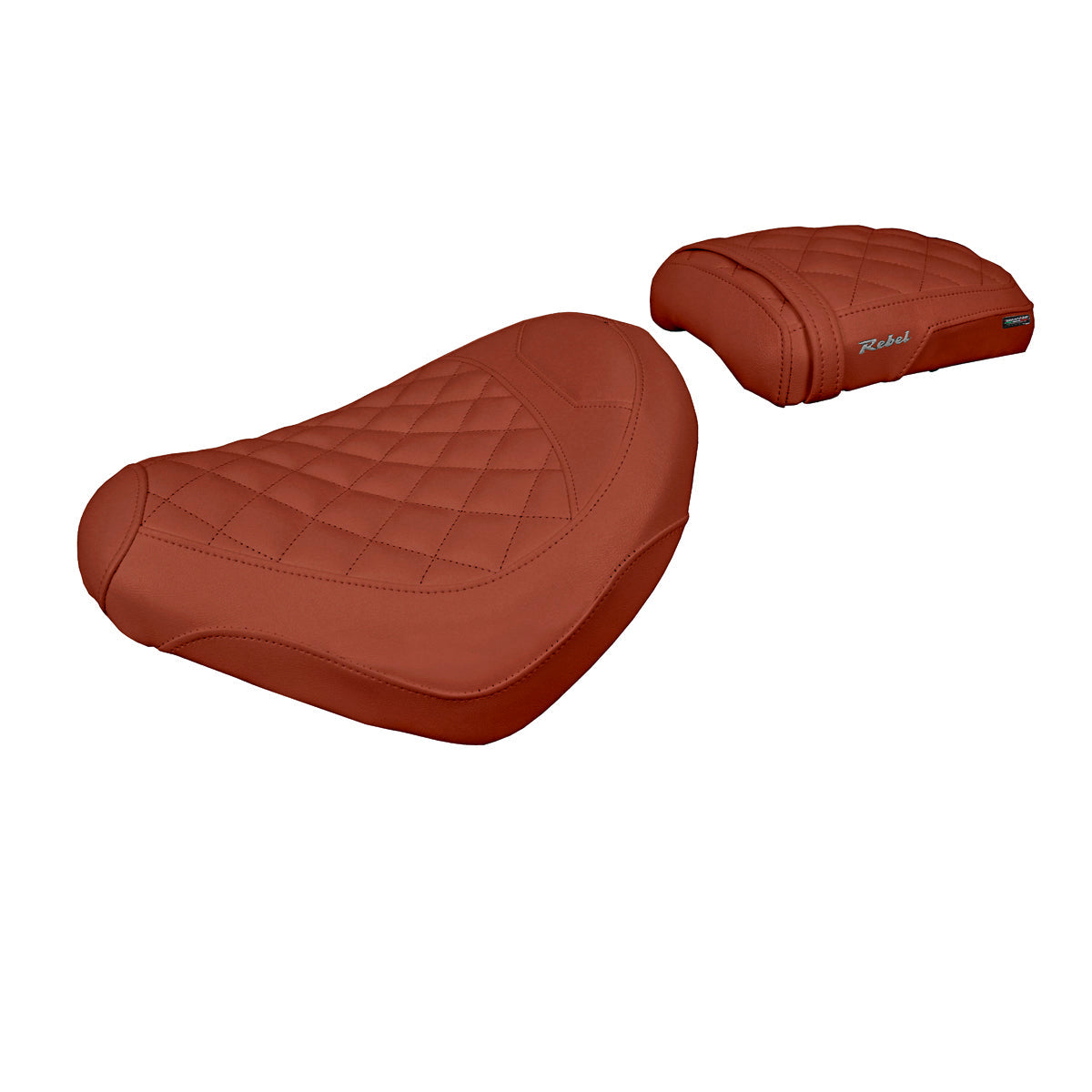 Tappezzeria Italia Honda CMX 500 Rebel 2017-2025 Seat Cover Comfort in Dark Brick Diamond