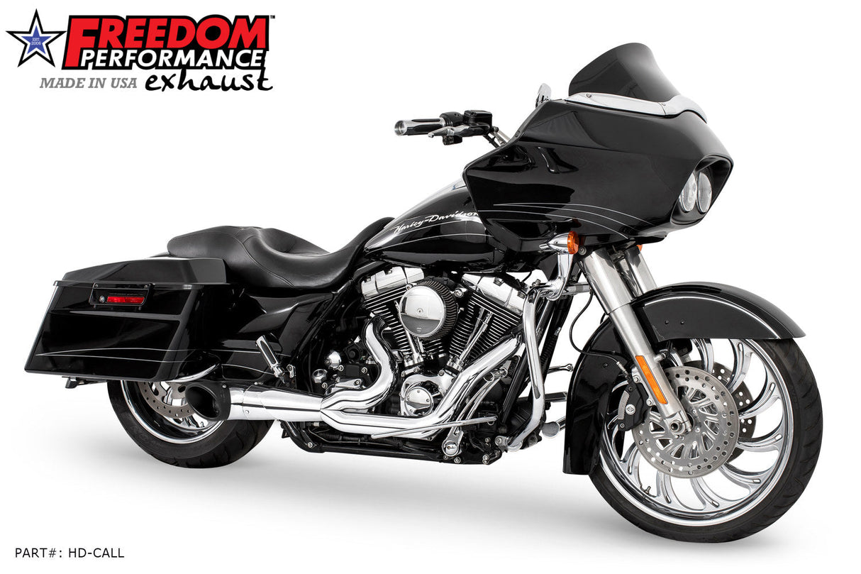 HARLEY TOURING 2-INTO-1 TURNOUT/SIDEDUMP FULL SYSTEM BUNDLE 1995-PRESENT