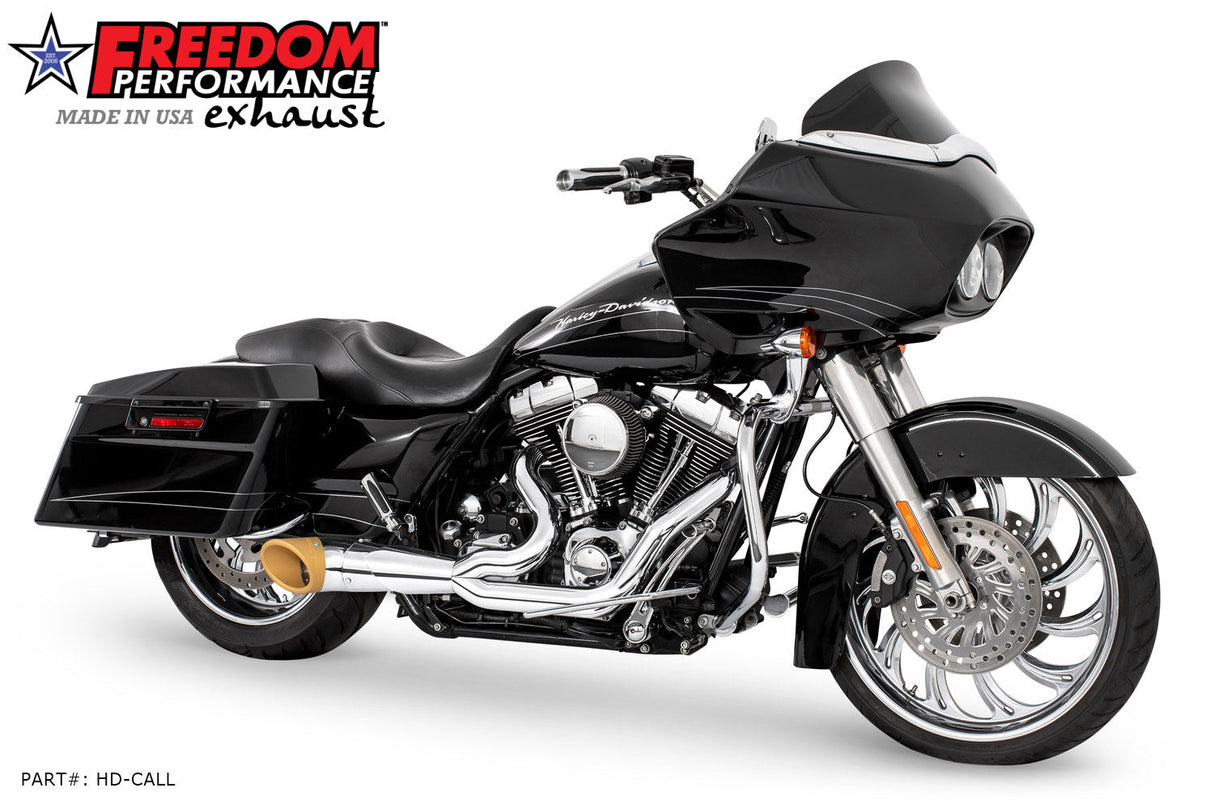 HARLEY TOURING 2-INTO-1 TURNOUT/SIDEDUMP FULL SYSTEM BUNDLE 1995-PRESENT