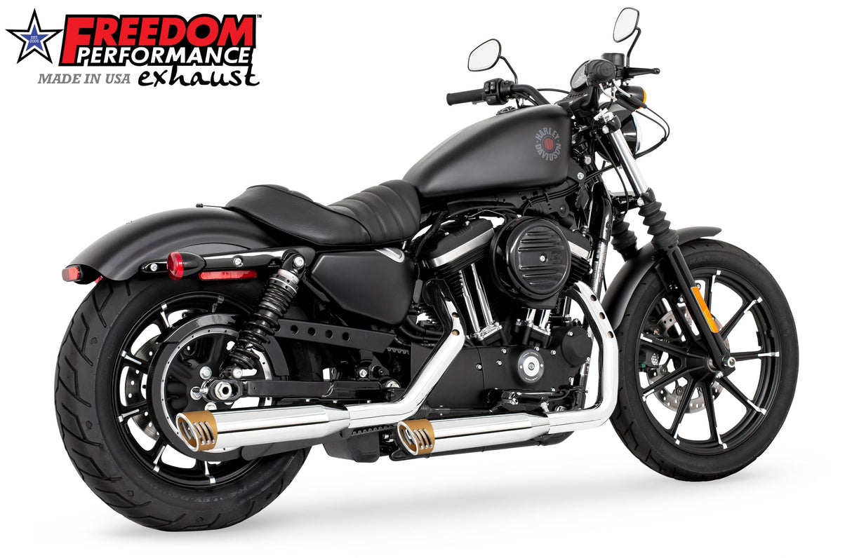 HARLEY SPORTSTER 3.25" SLIP-ONS 2004-2022 (SPECIAL ORDER)