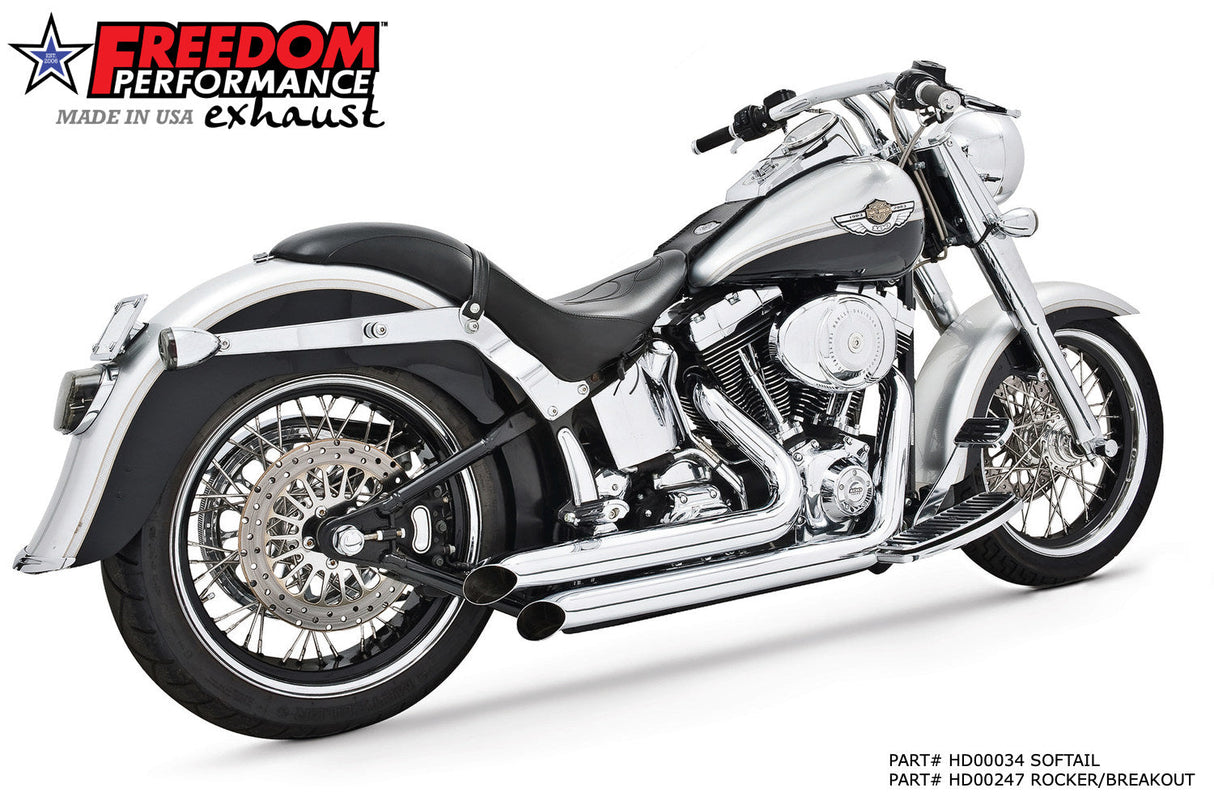 HARLEY SOFTAIL DECLARATION TURN-OUTS 1986-2017