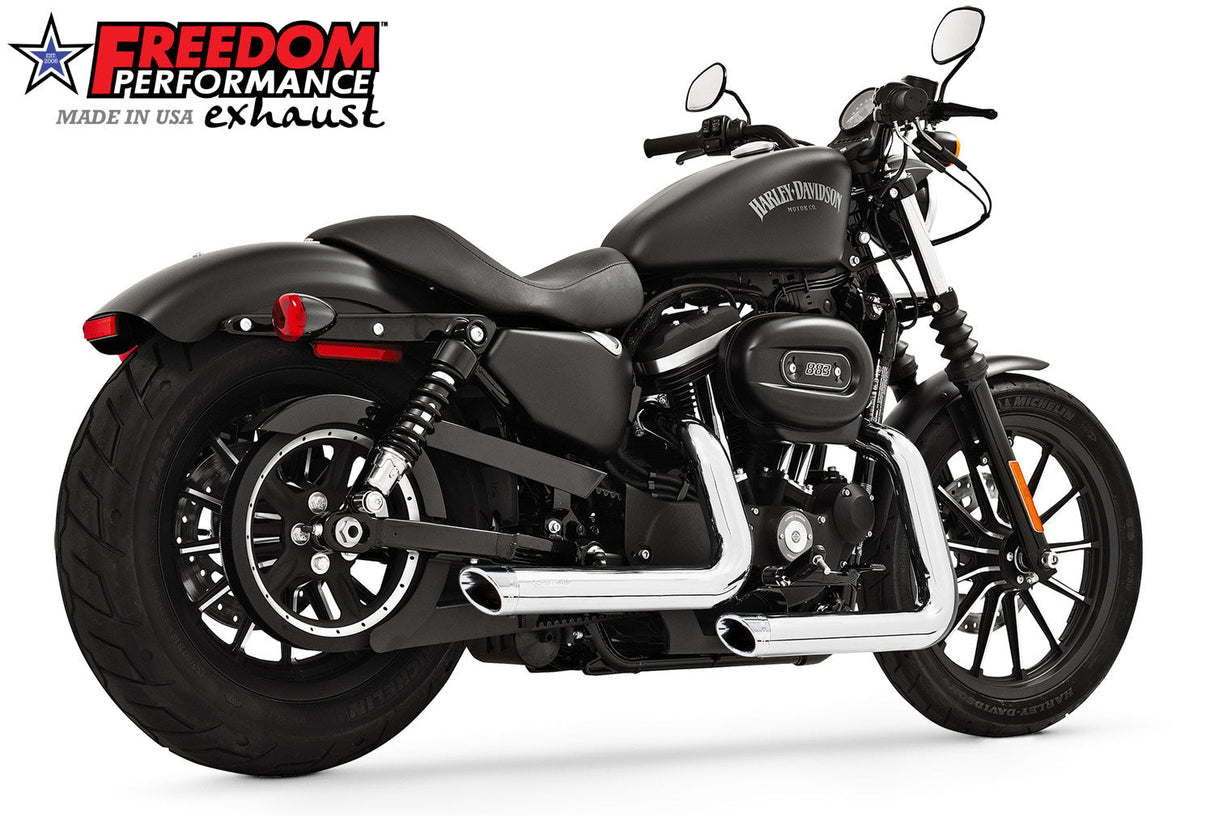 HARLEY SPORTSTER INDEPENDENCE STAGGERED DUALS 2004-2022 (SPECIAL ORDER)