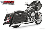 HARLEY TOURING 4" INVERSE AND CLASSIC SLIP-ONS 1995-PRESENT