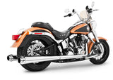HARLEY SOFTAIL 4.5" AMERICAN OUTLAW TRUE-DUAL FULL SYSTEM CLASSIC 1997-2017