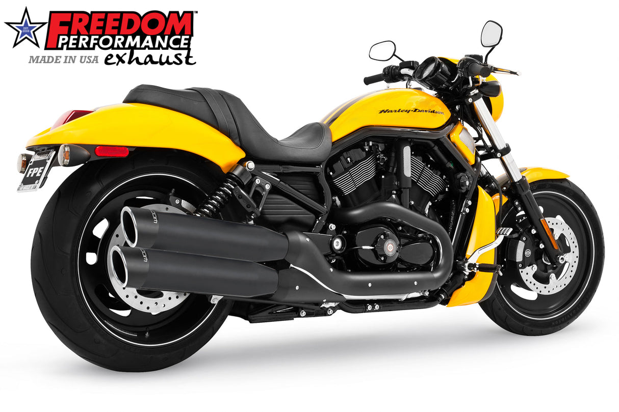 HARLEY V-ROD 4" SLIP-ONS 2011-2017 BUNDLE