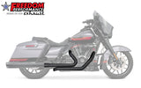 HARLEY TOURING RIGHT SIDE TUCK & UNDER TRUE-DUAL HEADERS Fits '95-Present