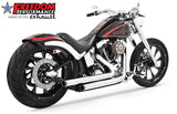 HARLEY SOFTAIL INDEPENDENCE STAGGERED DUALS
