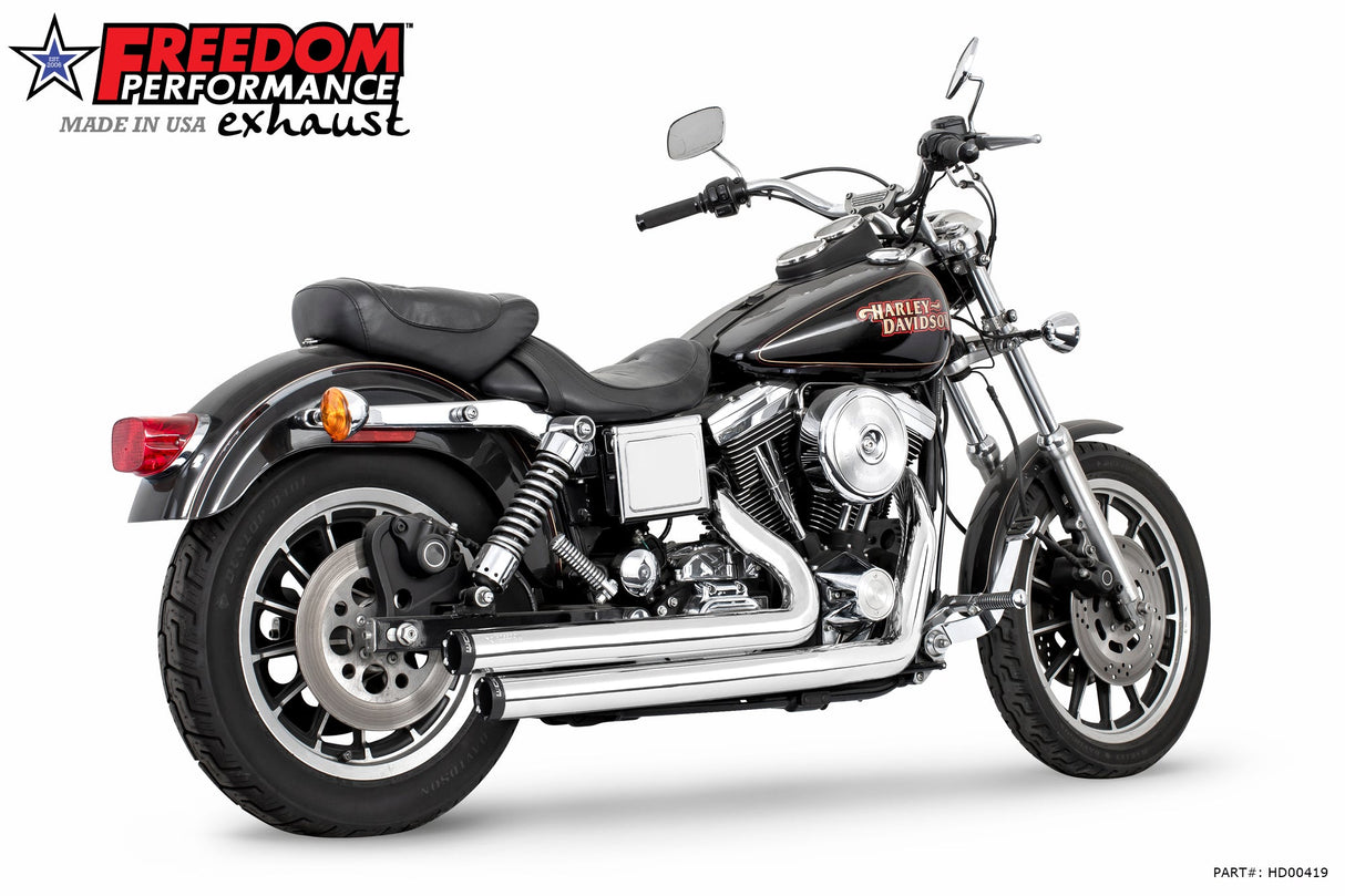 HARLEY DYNA INDEPENDENCE STAGGERED DUALS 2006-PRESENT